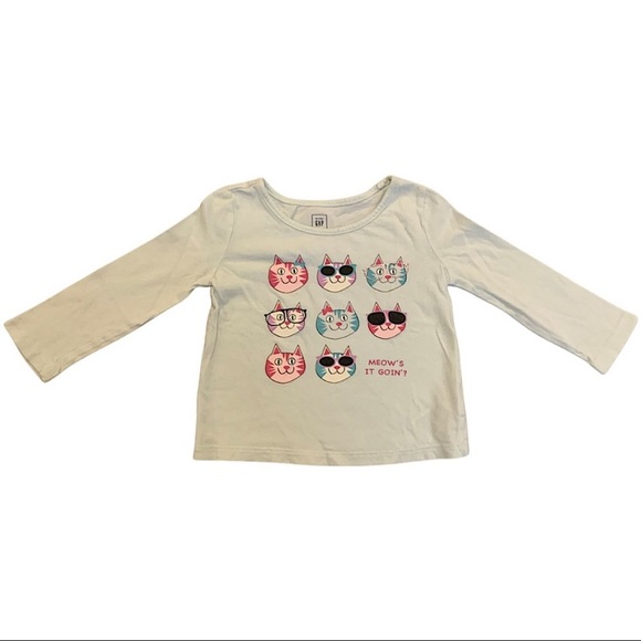 Gap Meow’s it going Long sleeve shirt
Size: 18-24 Months - Picture 3 of 8
